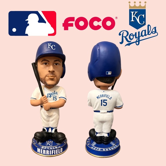 Royals Foco Bobblehead Whit Merrifield - Picture 2 of 5